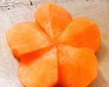 A picture of step 6 of For Bentos! Carrot Flowers (with Photos).