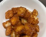 A picture of step 3 of Bread caramel popcorn.