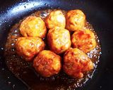 A picture of step 9 of Tender and Juicy Low-Cal Chinese Meatballs.