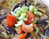 A picture of step 7 of Light Eggplant Mapo with Chili Powder and Mentsuyu.