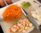 Foto langkah ke 1 dari resep Omelet Sayur.