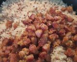 Une image de l'étape 4 de Quinoa et saucisses à la citronnelle.