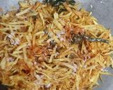 A picture of step 11 of Bengali Juri Aloo Bhaja.