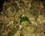 Foto del paso 5 de la receta: Wok de zapallito, berenjena y cebolla -revuelto
