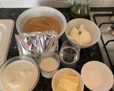 Foto del paso 1 de la receta: Tarta de queso de limón fría 🍋