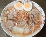 รูปขั้นตอนการทำที่ 3 ของ บะหมี่น้ำ,สันคอหมู,ผักกาดขาว - คีโต