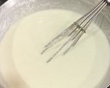 A picture of step 3 of Malpua Rabdi.