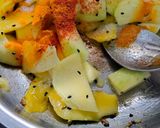 A picture of step 4 of Sweet Mango Pickle.