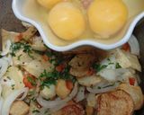 Foto del paso 3 de la receta: Primer Tortilla de Mayo y con lo que había en casa 😋