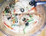 A picture of step 7 of Brown Rice Uttappam Pizza.