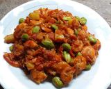 Foto langkah ke 4 dari resep Sambel Udang Pete Kentang.