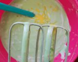 Foto langkah ke 9 dari resep Bolu Lapis Pandan Keju Kukus (double cheese).