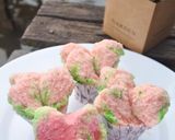 Foto langkah ke 7 dari resep Bolu kukus mekar semangka.