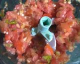 A picture of step 1 of Sav tamatar ki sabji.