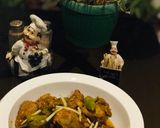 A picture of step 6 of Koyla karahi.