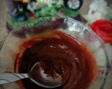 A picture of step 3 of Chocolate pasta nest.