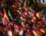 A picture of step 4 of White rice with Gizzard dodo.