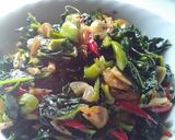 Foto langkah ke 3 dari resep Tumis Daun Pepaya.