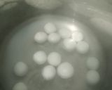 A picture of step 8 of Chenna Rasgulla.