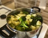 Brokkoli-krémleves🥦🥦🥦 recept fázis 2 fotója