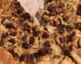 Foto del passaggio 5 della ricetta Torta salata pancetta porro zucchine (vegan)