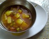 मटर आलू रसेदार (Rasedar Aloo Matar Recipe in Hindi) रेसिपी चरण 5 फोटो