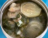 Hình bước làm 3 của món Canh cà pháo
