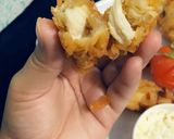 A picture of step 2 of Thread chicken.