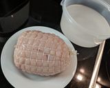 A picture of step 1 of Turkey Breast Lunch Meat in Slow Cooker.