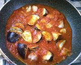 A picture of step 7 of Eggplant & Chicken Tomato Curry.
