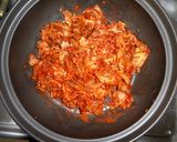 A picture of step 5 of Kimchi Hot Pot Sundubu Jjigae Style.