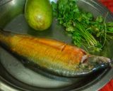 A picture of step 1 of Italian fish.