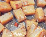 A picture of step 3 of Simple Tasty and Spicy Konnyaku for Bento.