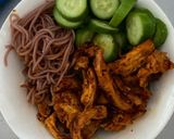 Hình bước làm 4 của món Gà cay eatclean