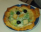 A picture of step 9 of Crisp Parmesan Salad Bowl.