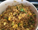 Vegetable fried rice recipe step 5 photo