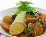 A picture of step 9 of Comforting Nikujaga - Simmered Meat and Potatoes.