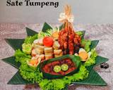 Cara Membuat Sate ayam tumpeng 11