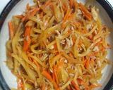 A picture of step 5 of Papaya Stir-Fry.