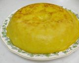 A picture of step 4 of Super Easy Rich Kabocha Pudding Cake with Pancake Mix.