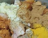 A picture of step 2 of Frozen chicken Tikka boti.