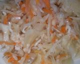 A picture of step 6 of Russian salad "Vinigret".