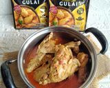 Foto langkah ke 5 dari resep Gulai Ayam Praktis.