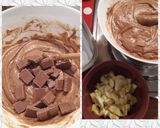 Csokis-gyümölcsös szelet recept fázis 4 fotója