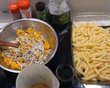 Foto del paso 4 de la receta: Ensalada de Macarrones con Wakame y Notas Marinas