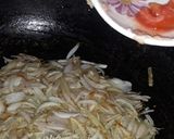 A picture of step 1 of Alu Qeema🍽😋😋.