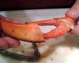 A picture of step 3 of Sauteed Lobster.