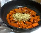 A picture of step 4 of Pack in your Bento ☆ Stir Fried and Simmered Carrots.
