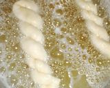 A picture of step 3 of Twisted Doughnuts.