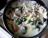 A picture of step 7 of Salmon and Spinach Japanese Style Gratin.